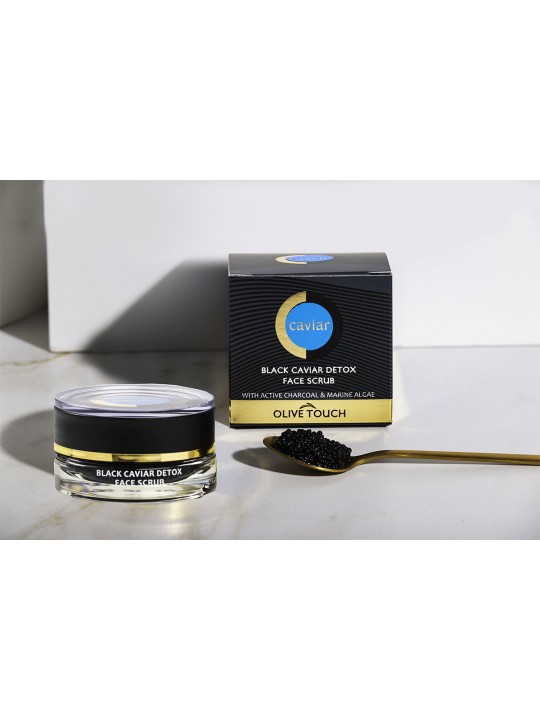 Black Caviar Detox Face Scrub & Serum 15ml